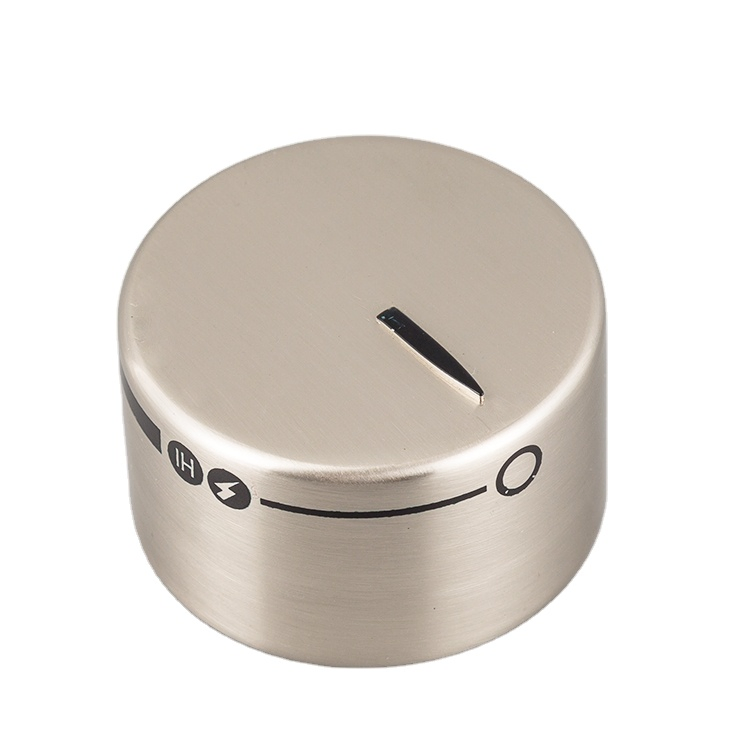 Zamak Gas Oven Control Knob for Temperature Chrome or Nickel Metal