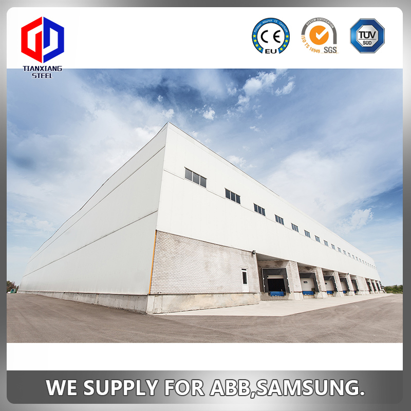 High Quality Metal Fabrication Warehouse Light Office Building Prefab Solid Durable Steel Structure