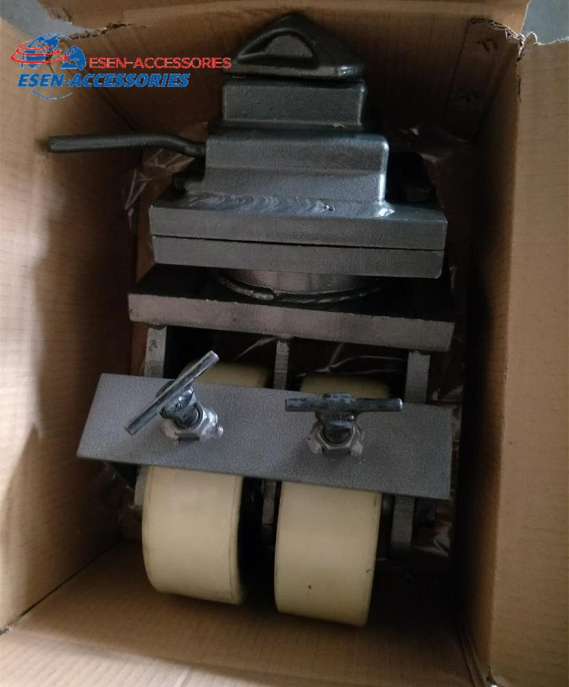 Heavy-Duty Double Wheel Caster for Shipping Containers, 6 Inch