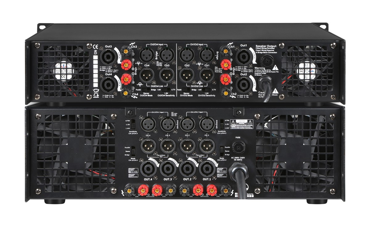 Ap Class H 4CH Power Amplifier: Superior Audio Quality with High Quality Power Amplifier