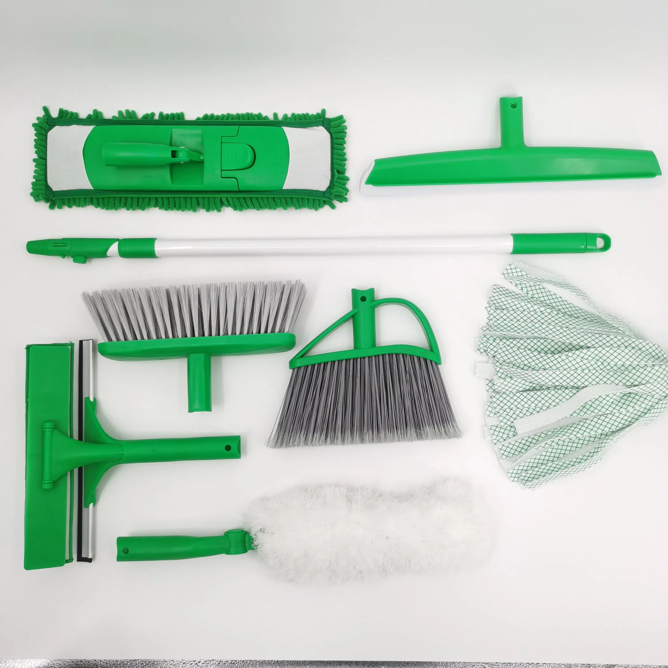 Factory Microfiber Dust Flat Mop Rotatable Twist Mop Hands Free Spin String Spray Floor Sponge Mop Wet Dry Use PVA Squeegee Mop