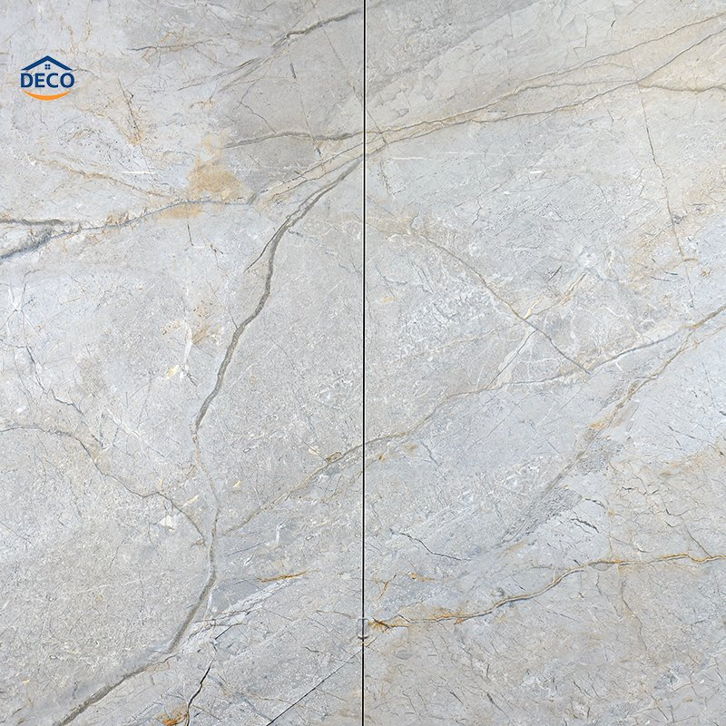 Полированная керамическая плитка 900x2600 мм, черно-белая