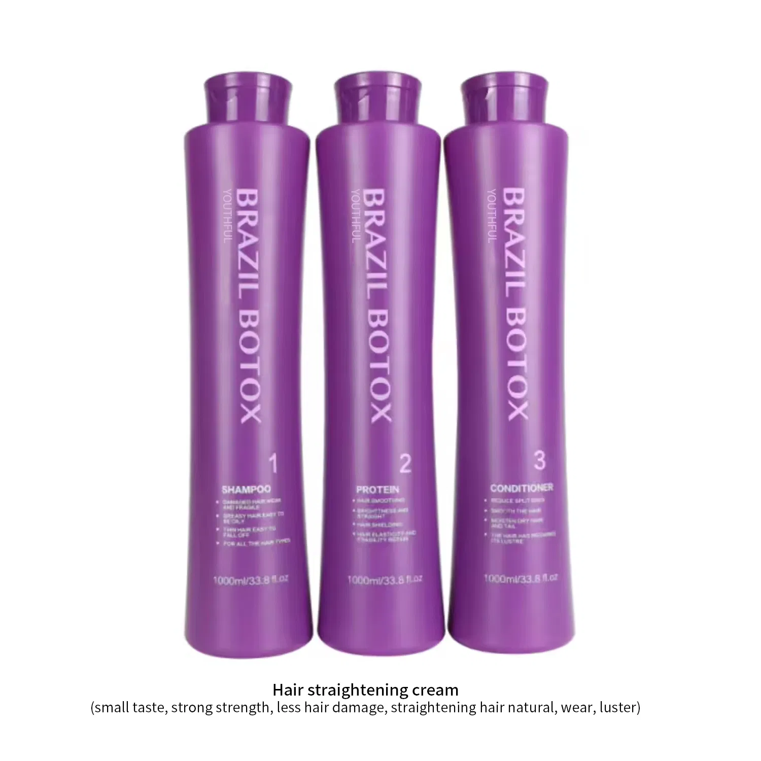 Keratin 1000ml Without Formaldehyde Hair Treatment Straightening Cream