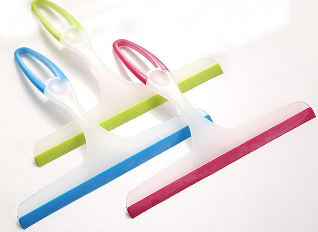 Cleaner Squeegee Silicone Glass Wiper Window Shower Squeegees for Bathroom