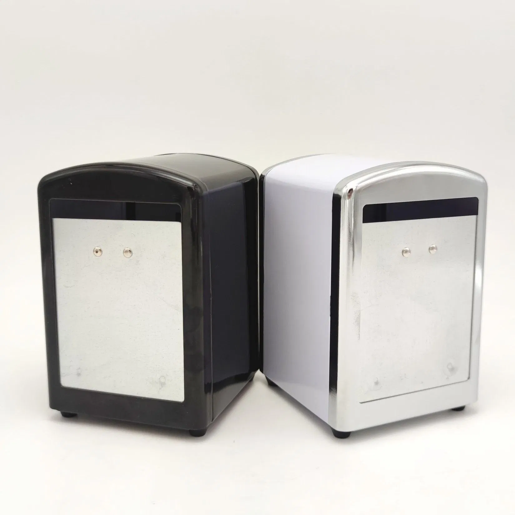 Restaurants and Cafes Custom Printing Tinplate Ring Tissue Box Napkin Holder
