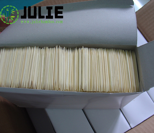 Food-Contact Grade Eco-Friendly Biodegradable Hygienic 100% Natural Bamboo Toothpicks