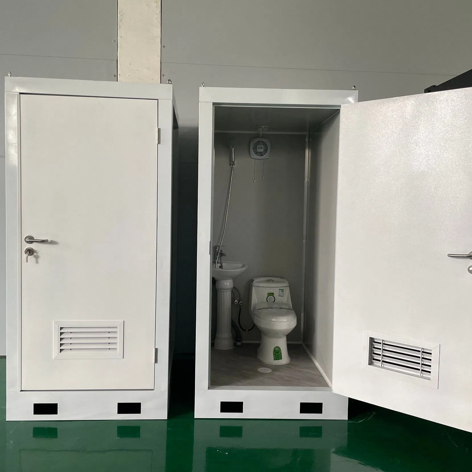 Manufacture Customized Park Resort Events Camp Ground Restroom Convenience Prefabricated Bathroom Washroom Restroom Water Closet Events Portable Lavatory Toilet