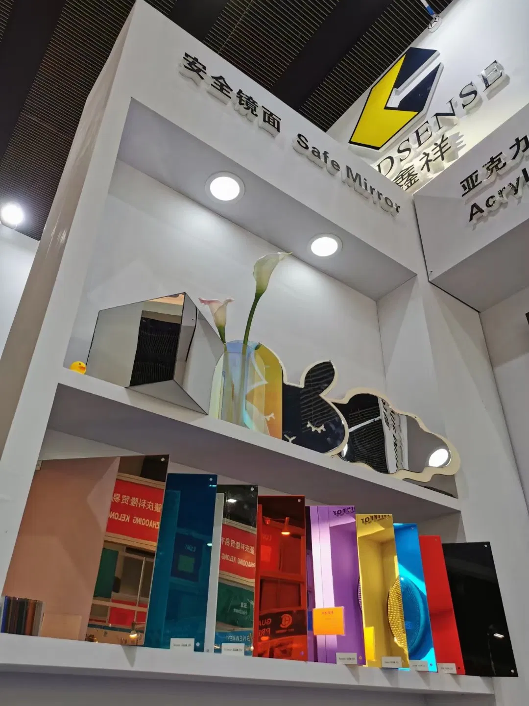 OEM Decorative Wall Bathroom Mirror Acrylic Sheets