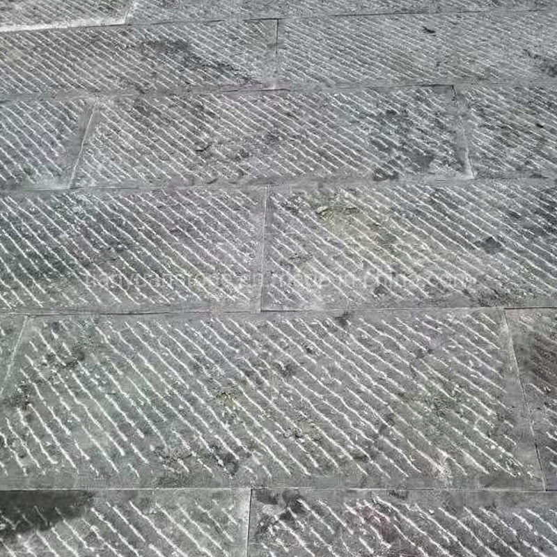 Honed/Flamed/Chiseled Grey Blue Limestone for Exterior Wall and Floor