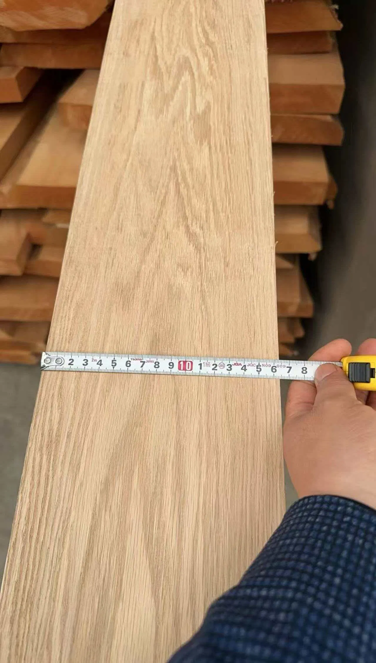 High Quality Ash Reconstituted Wood Veneer with Thickness of 4mm or 5mm.