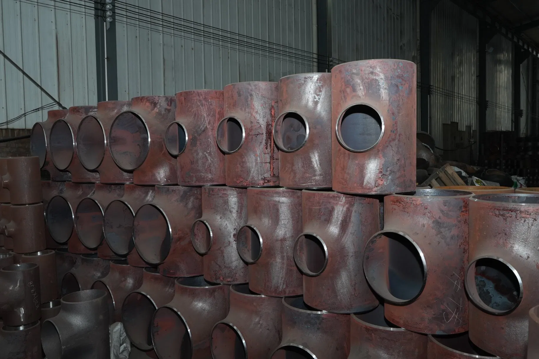 Precision-Cast Smooth-Inner-Wall High-Temperature-Resistant Stainless Steel Tee Accessory