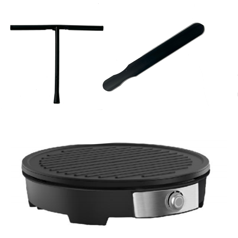 Fast Heating Frying Crepe Griddle Pan Non-Stick Crepe Machine Breakfast Makers Electric Pancake Maker