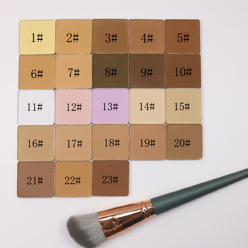 Custom Logo Full Coverage Contour Palette Waterproof Vegan Pigmented Pressed Powder Bronzer Makeup Cosmetics