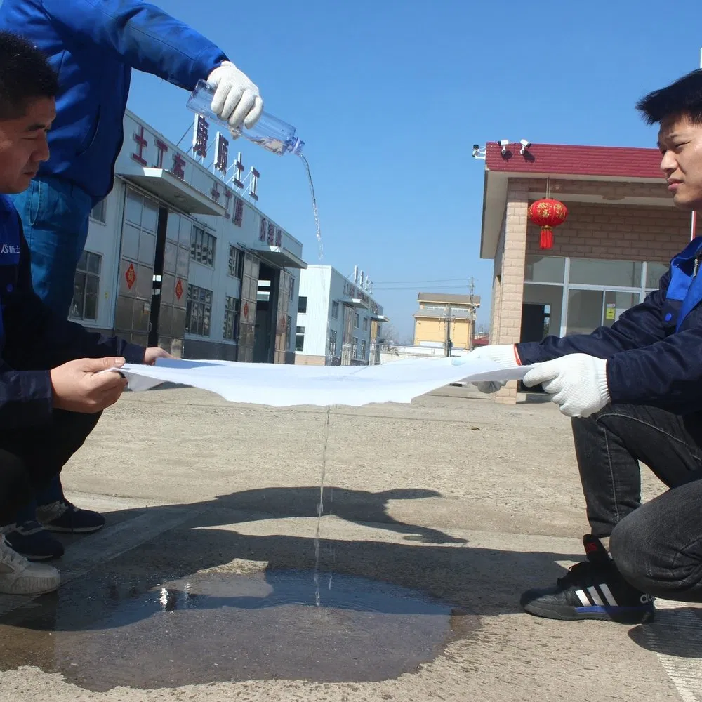 High Compatibility Needle Punched PP Nonwoven Geotextile for Railway Engineering
