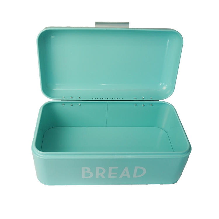 Multi-Purpose Storage Box Metal Kitchen Food Storage Vintage Bread Bin Storage Box Jar