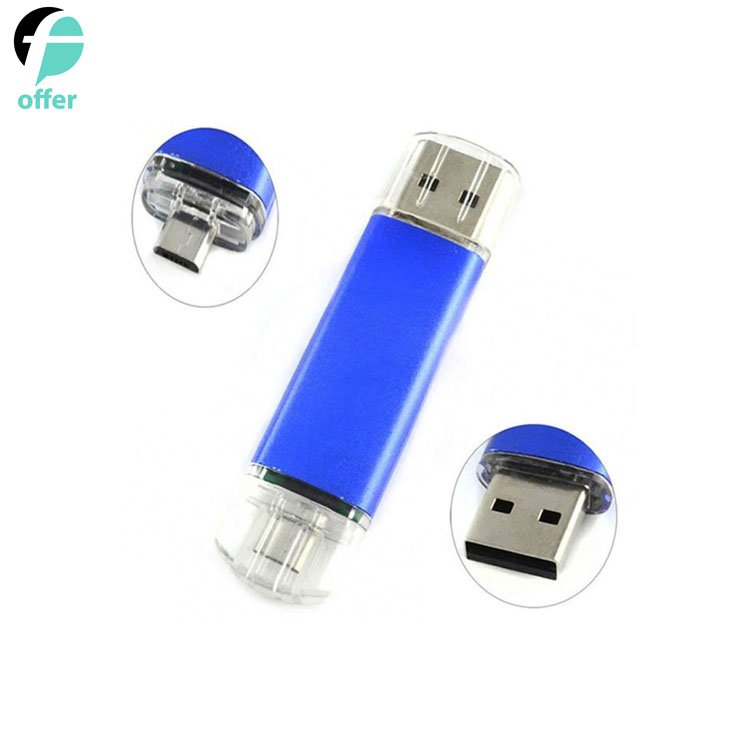 Флешка USB 3.0 Type-C 16 ГБ металлическая