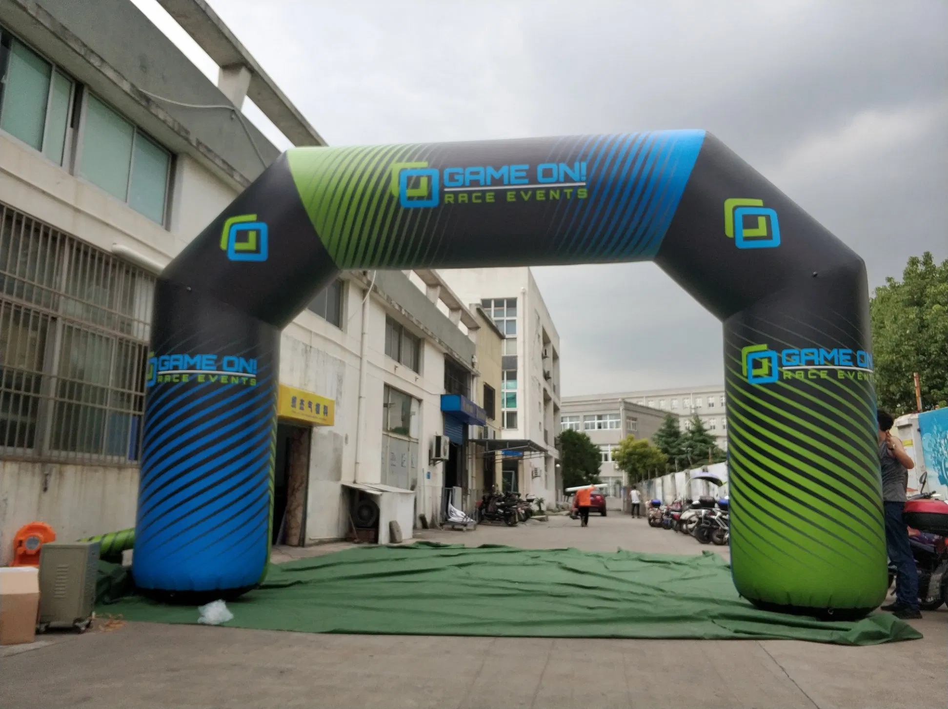 Custom Size Inflatable Arch for Outdoor Events Advertising