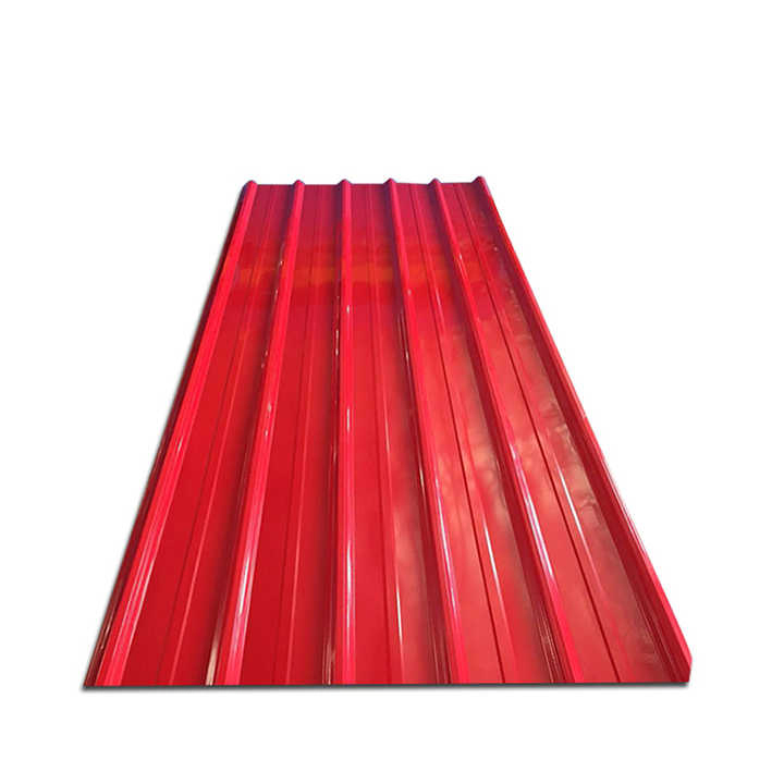 0.5mm Ral Color Steel Plate Galvanized PPGI Corrugated Roof Panel En Standard Color Steel Tile Manufacturer