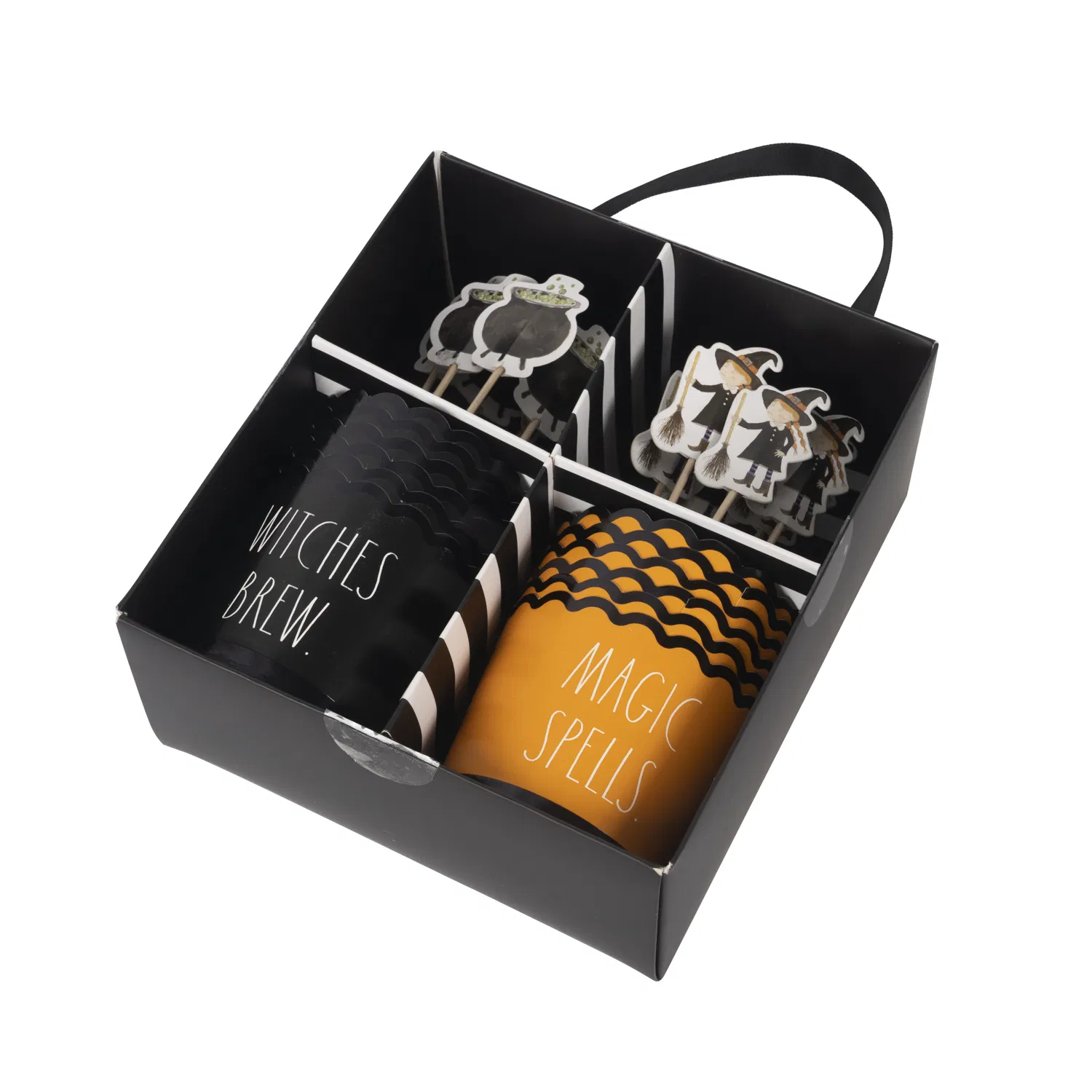 Custom Design Eco-Friendly Halloween Disposable Baking Accessory Vibrant Colorful Party Decoration Supplies Cupcake Decoration Set Cake Kit