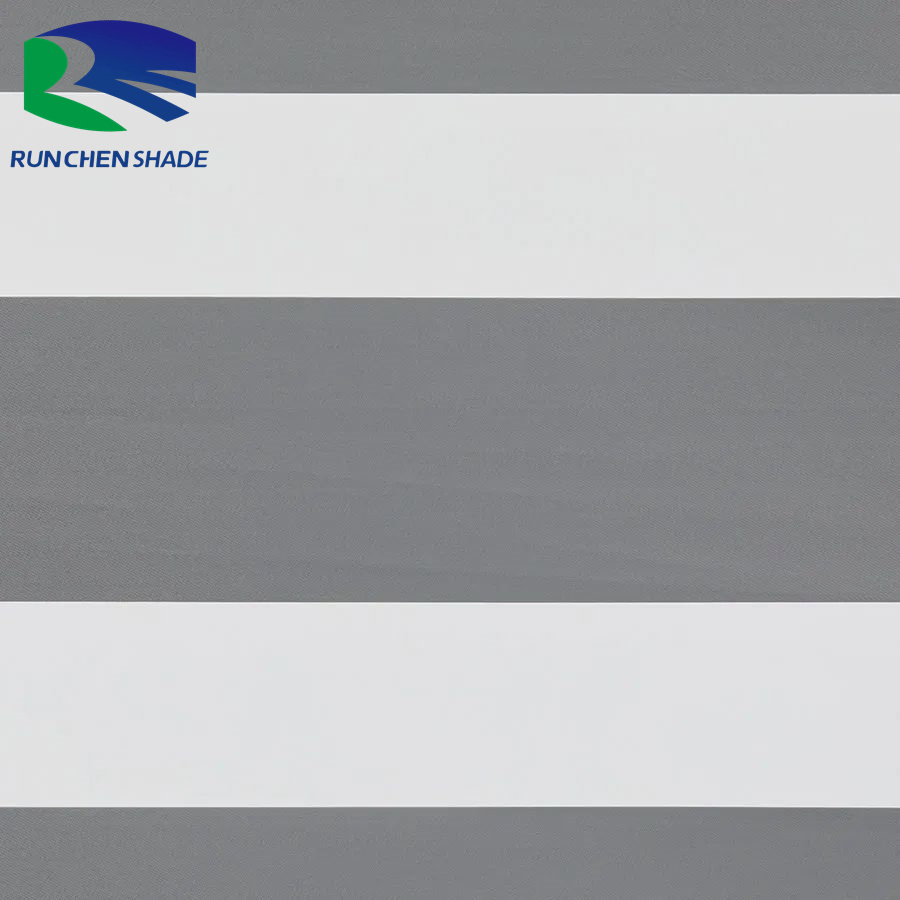 China Factory Polyester Plain Color Zebra Roller Blinds