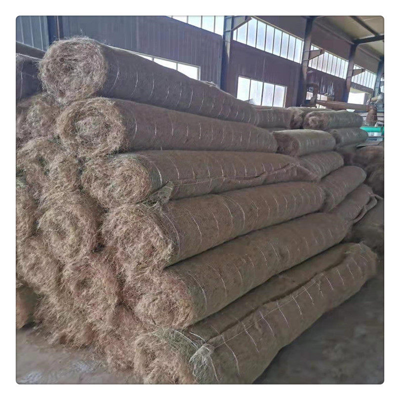 500g 600g 300g 400g Coconut Coir Fiber Geotextile Mats Erosion Control Blanket for Slope Prorections