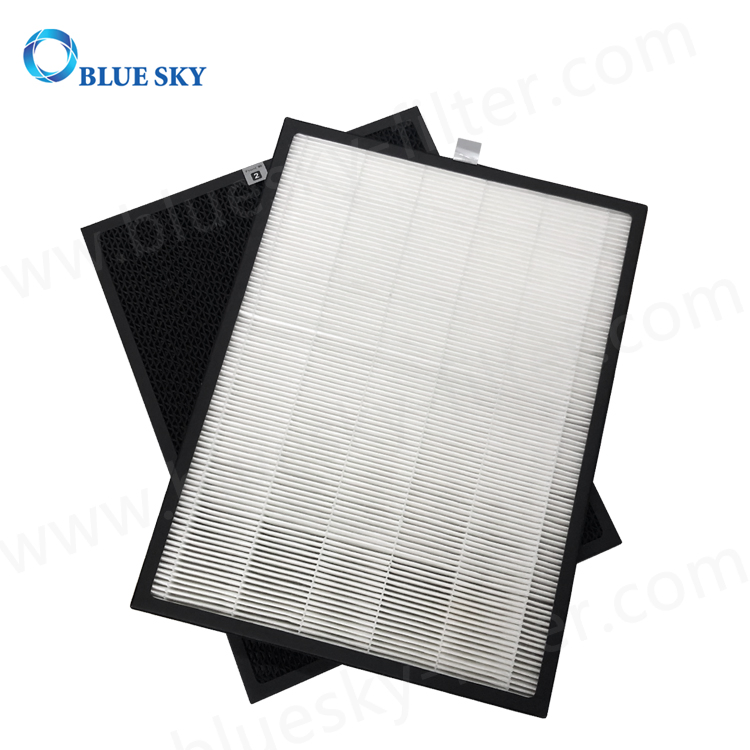 Customized Panel Activated Carbon H13 True HEPA Air Purifier Filter Replacements