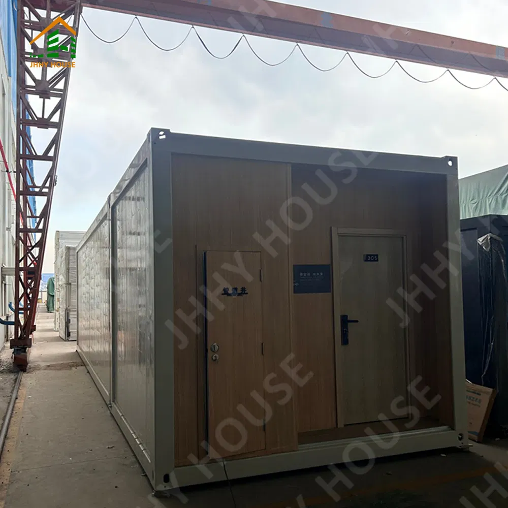 Prefabricated 40FT Modular Container House for Office or Hotel Build Detachable Flat Pack Container for Apartment Kitchen Use