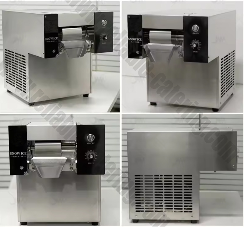 Snow Ice Machine Shaved Ice Machine Fully Automatic Industrial Snowflake Ice Maker with Energy-Saving and Smart Temperature Control