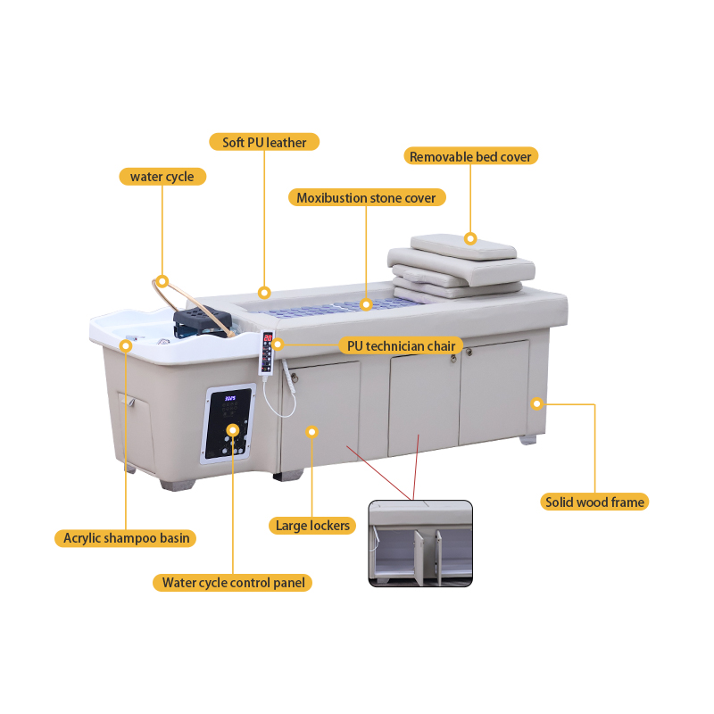 Кресло-мойка для салона красоты спа массажное