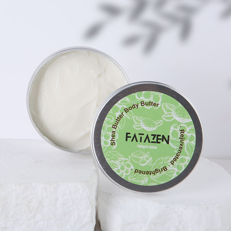 Wholesale Organic Whipped Body Shea Butter Cream OEM Skin Care Moisturizing Body Butter Whitening Rose Peach Mango Body Butter
