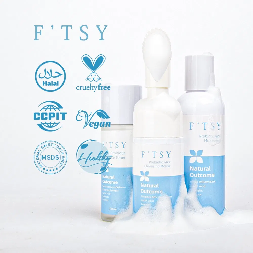 OEM Collagen 2 in 1 Face Cream Brightening Bleaching Skincare Whitening Repair Best Probiotic Facial Set