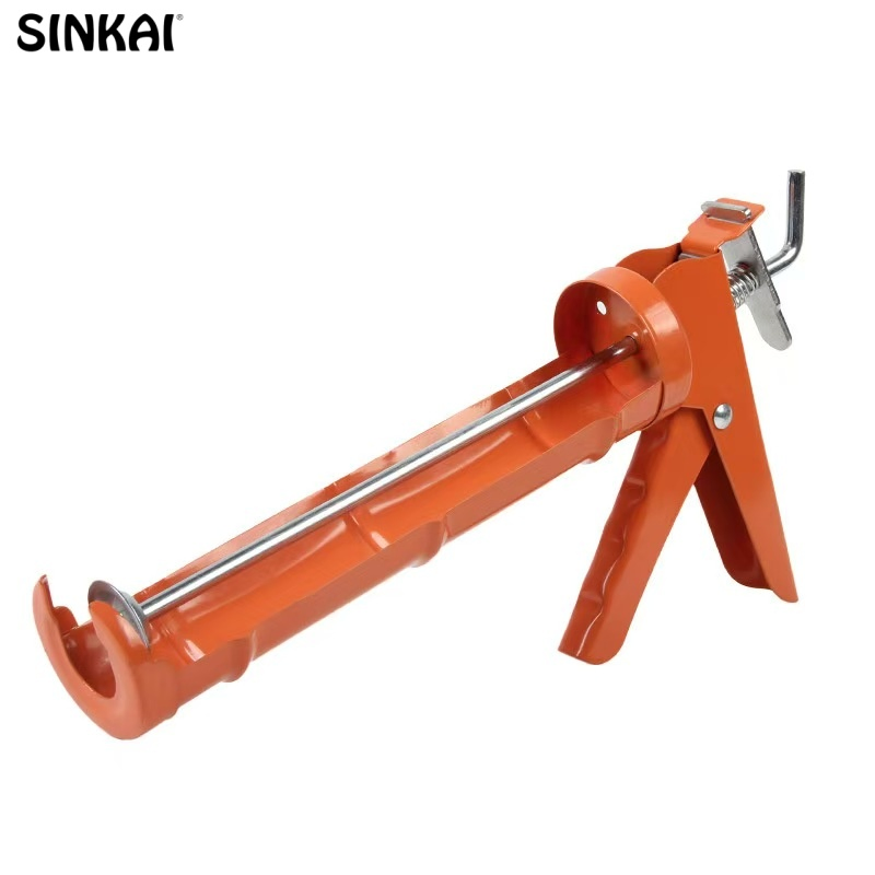 New Fashion Portable Caulking Gun Aluminum Semi-Circle Handle Labor-Saving Glass Sealant Caulking Gun