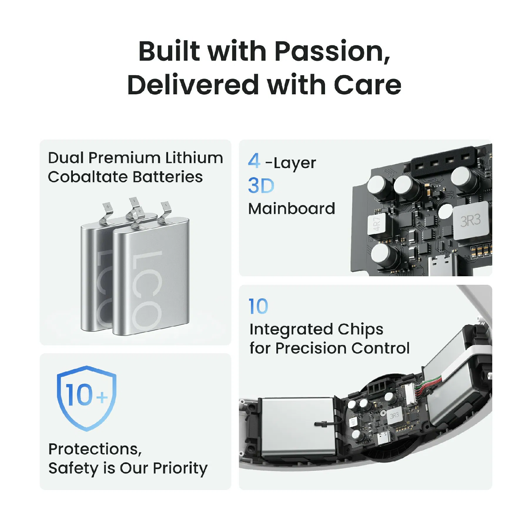 Ремешок Kiwi Design K4 Boost для Meta Quest 3/3s с аккумулятором