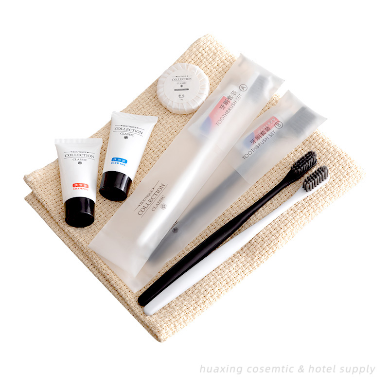 Hotel Supplies Wholesale Toiletries Kit Toothpaste and Tooth Brush Disposable Hotel Amenity