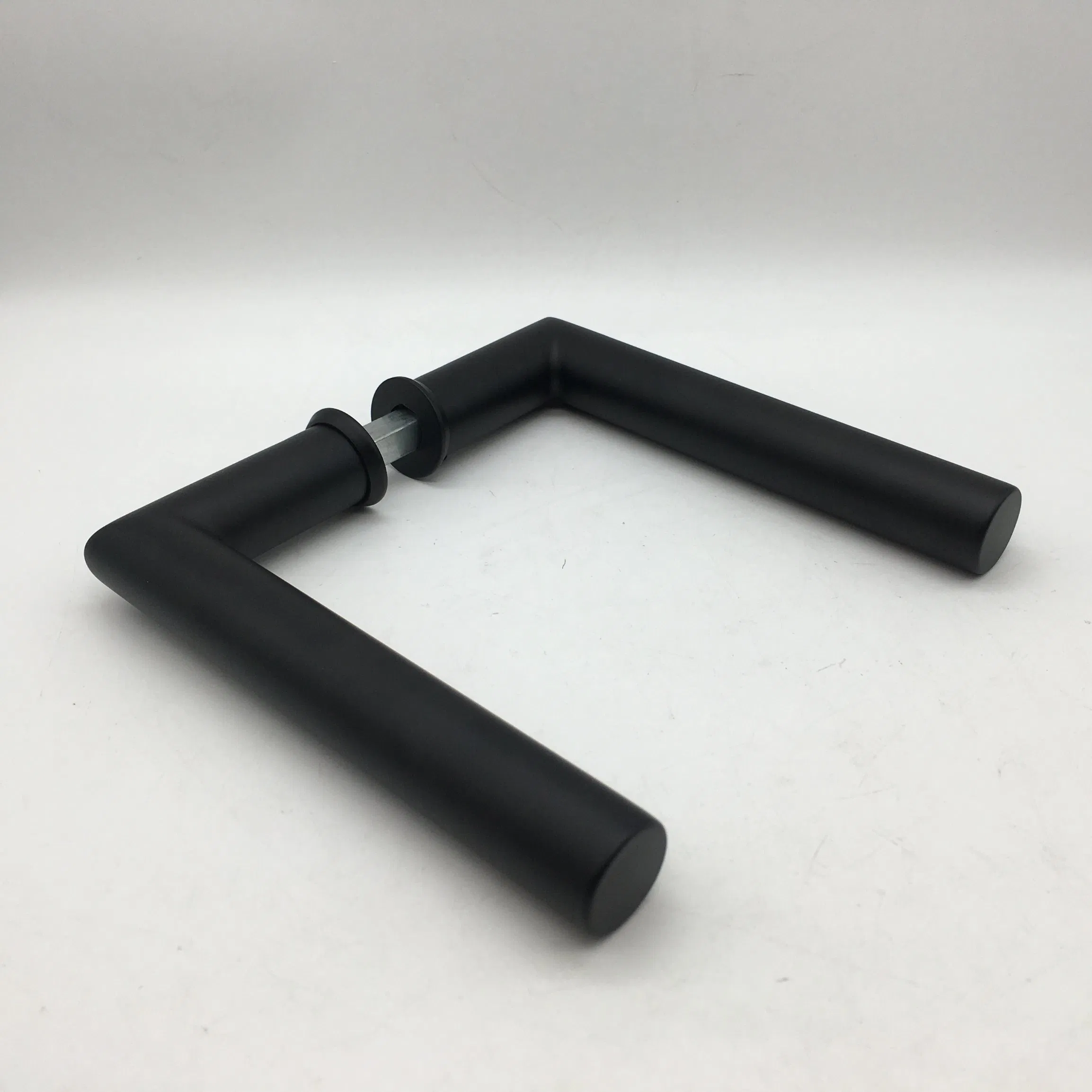 Beautiful Black Space Stainless Steel Door Handle for Interior Door
