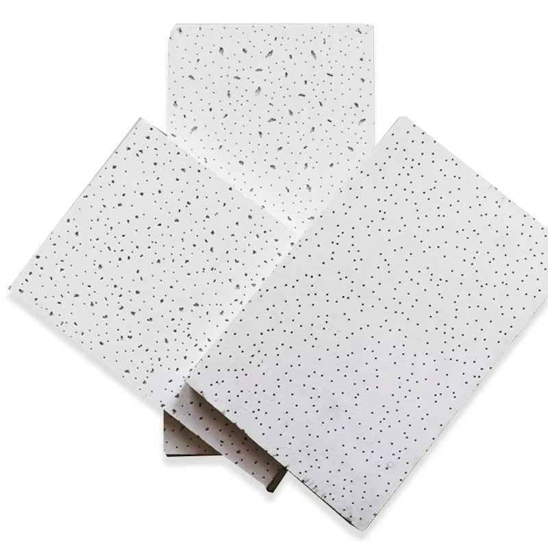 Modern Style Easy-to-Cut & Decorate Green & Environmentally-Friendly Mineral Fiber Ceiling