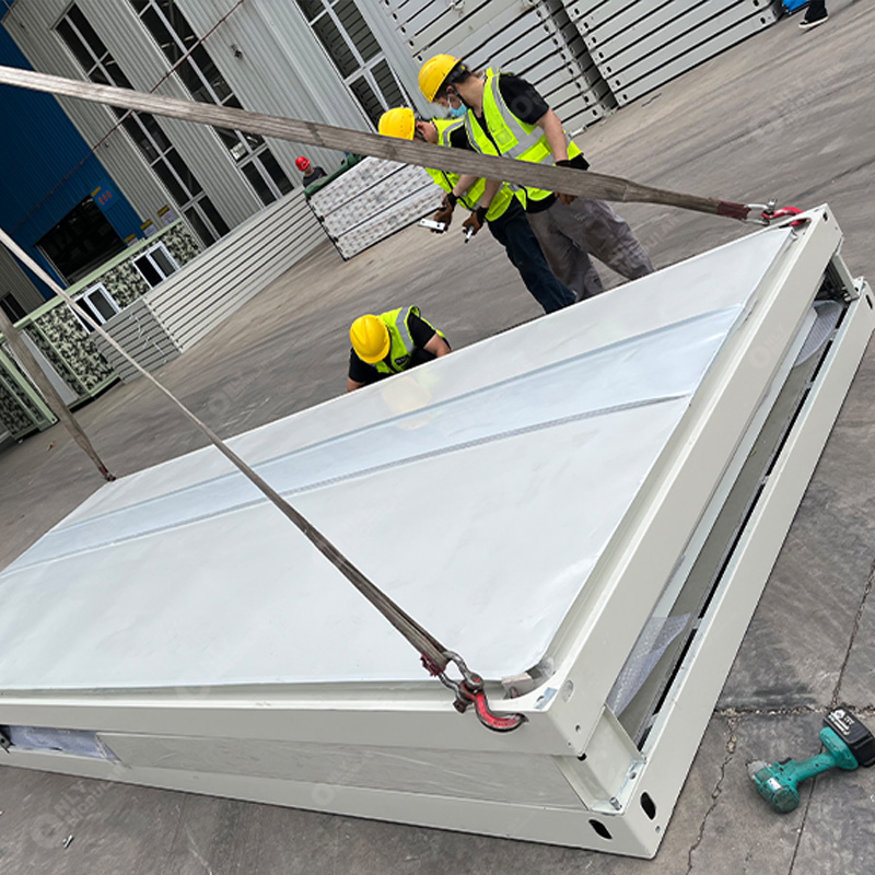 Ready Made Prefab Building Prefabricated Expandable Home Folding Container House