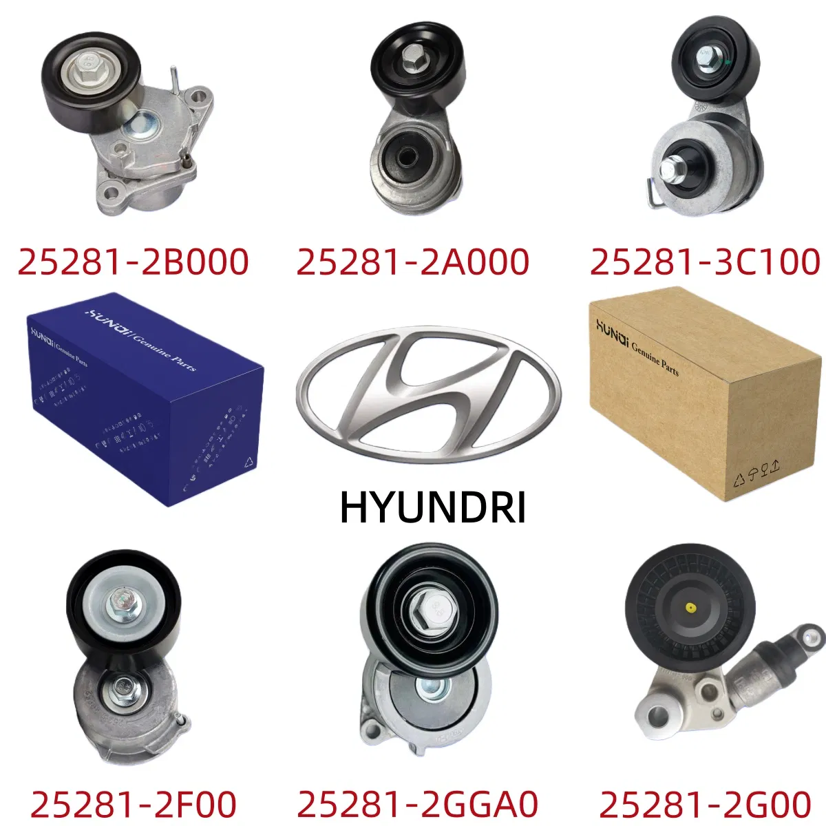 Натяжитель ремня ГРМ Hyundai/KIA 25281-2B000