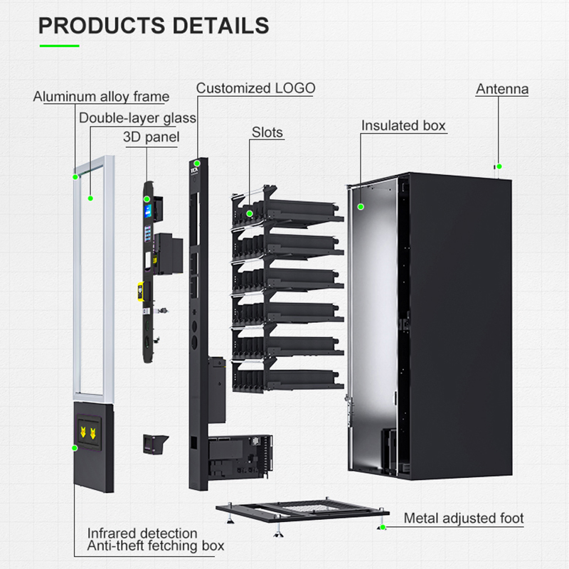 Tcn Mini Automatic Snack/Drink Vending Machine with Cool System