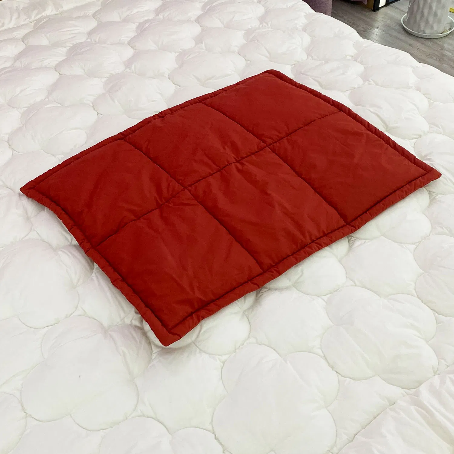 Good Price White Rectangle Plain Velvet Resistant Worsted Cotton Twill Adjustable Pillow Case