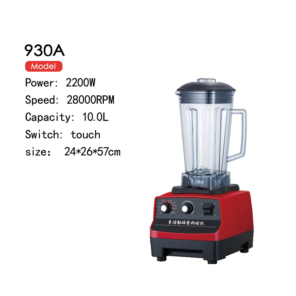 Professional High Speed Commercial or Household Heavy Duty Blender Machine Food Processor Mixer and Grinder