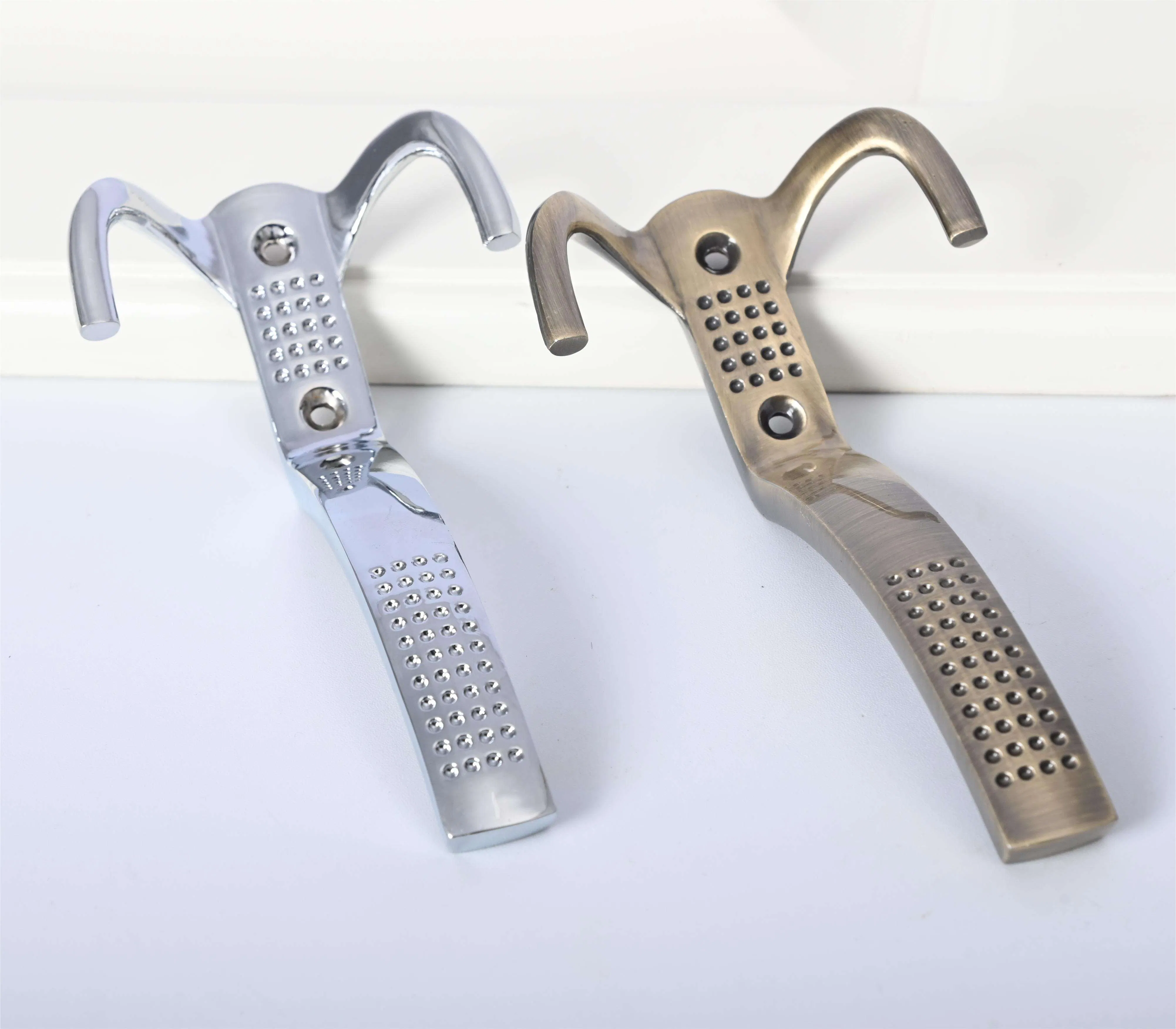 Wholesale Zinc Alloy Wall Mounted Decorative Hook Coat Hooks Clothes Hook