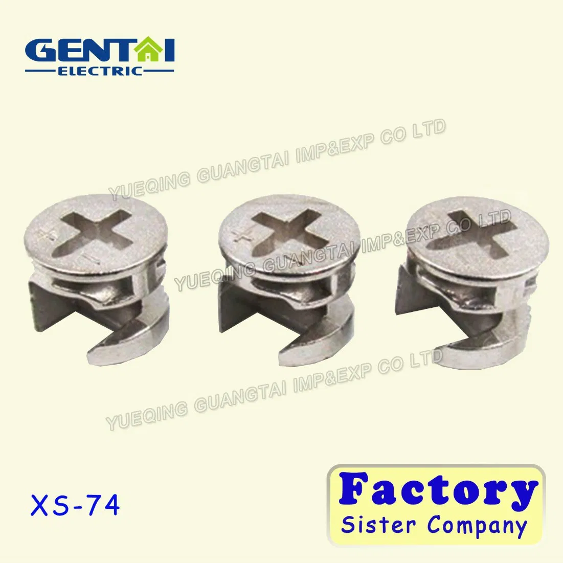 Furniture Connector Fittings Threaded Wooden Dowel