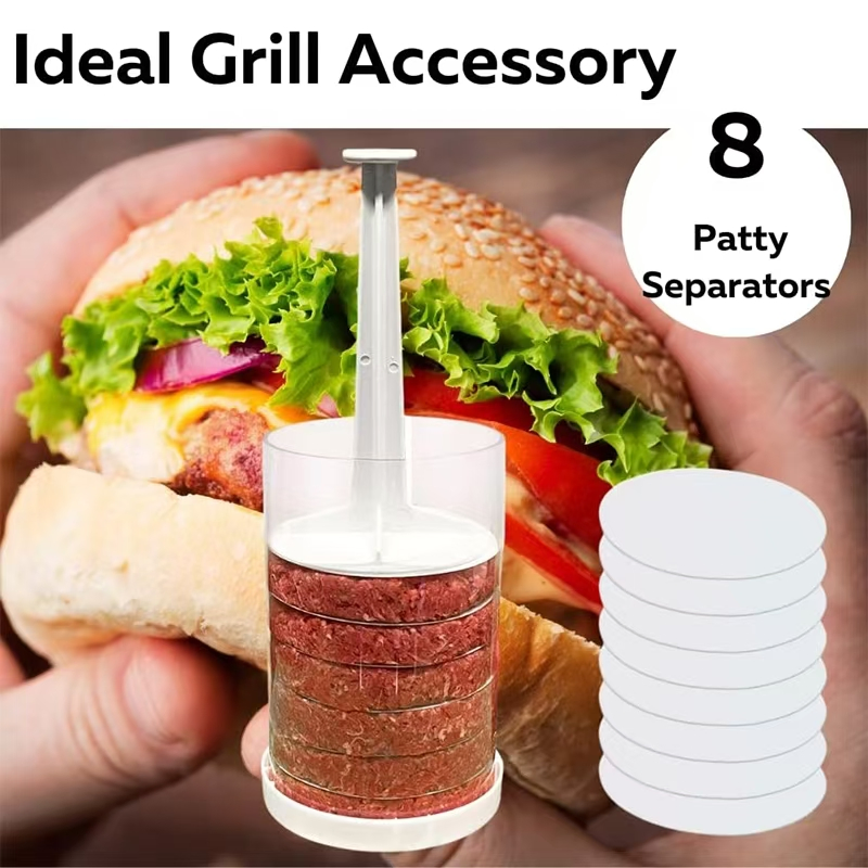 Versatile Nonstick Hamburger Press for Perfectly Shaped Patties