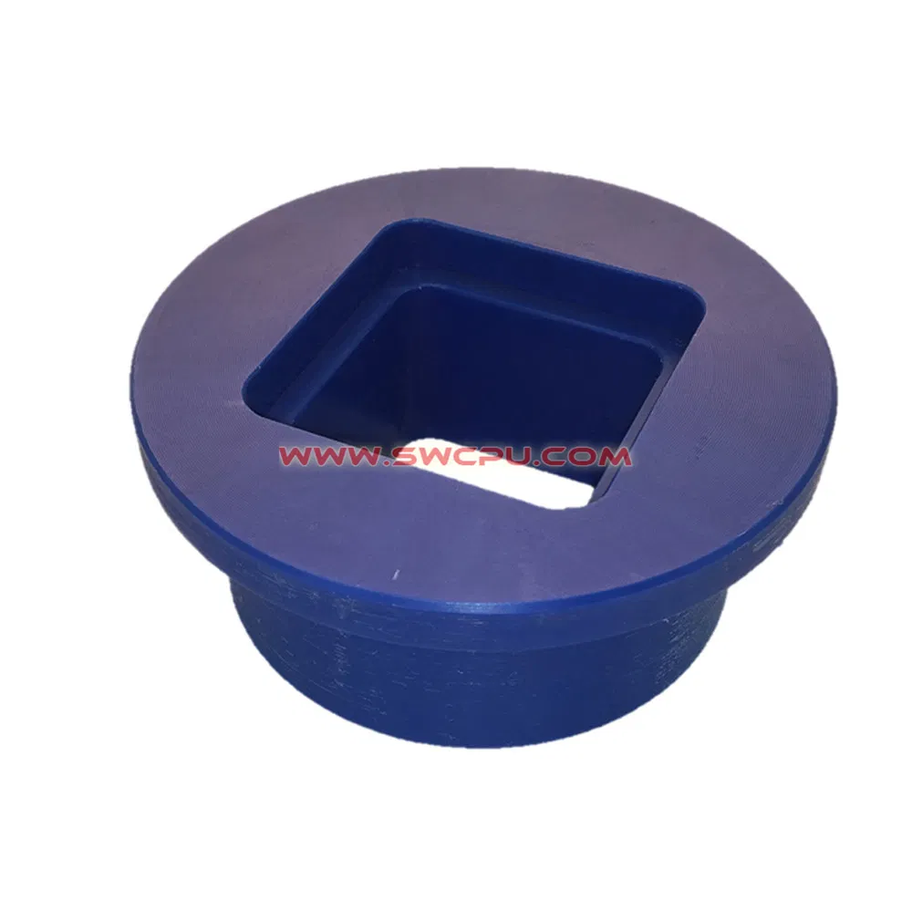 Custom PTFE Pipe Liner, Plastic ABS Straight Bushing with Slotting Hole