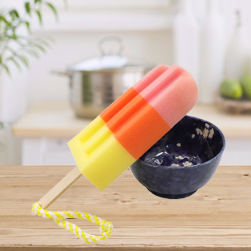 Ice Cream Ice Cream Sponge Glass Cleaning Tool Soft Bath Towel Sponge Wholesale