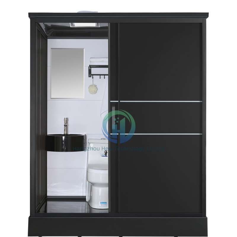 Stylish Sanitary Ware Bathroom Prefab Toilet House with Shower Facilities