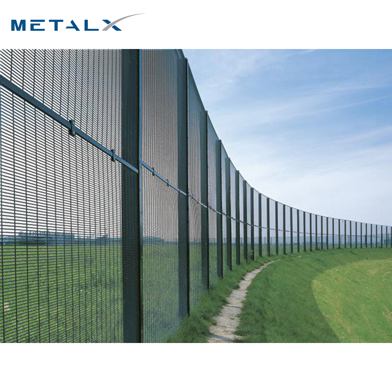 High Security Prison Fence 358 High-Security Welded Mesh Fencing