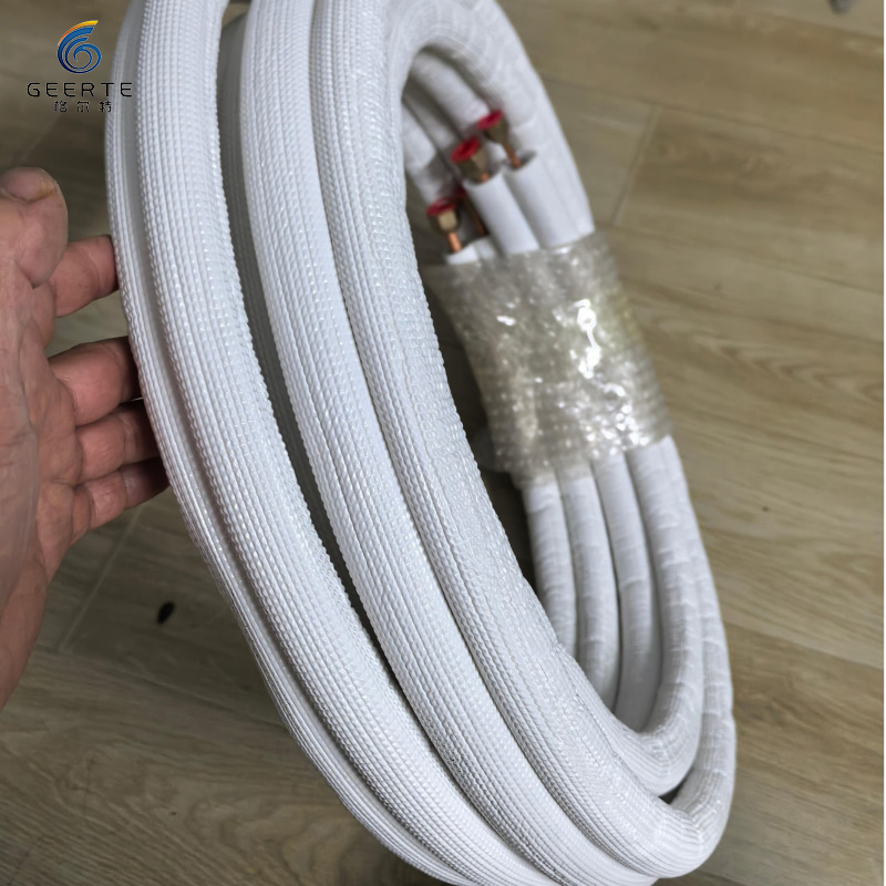 Universal Air Conditioner Refrigeration Spare Parts Insulated Copper Pipe Tube