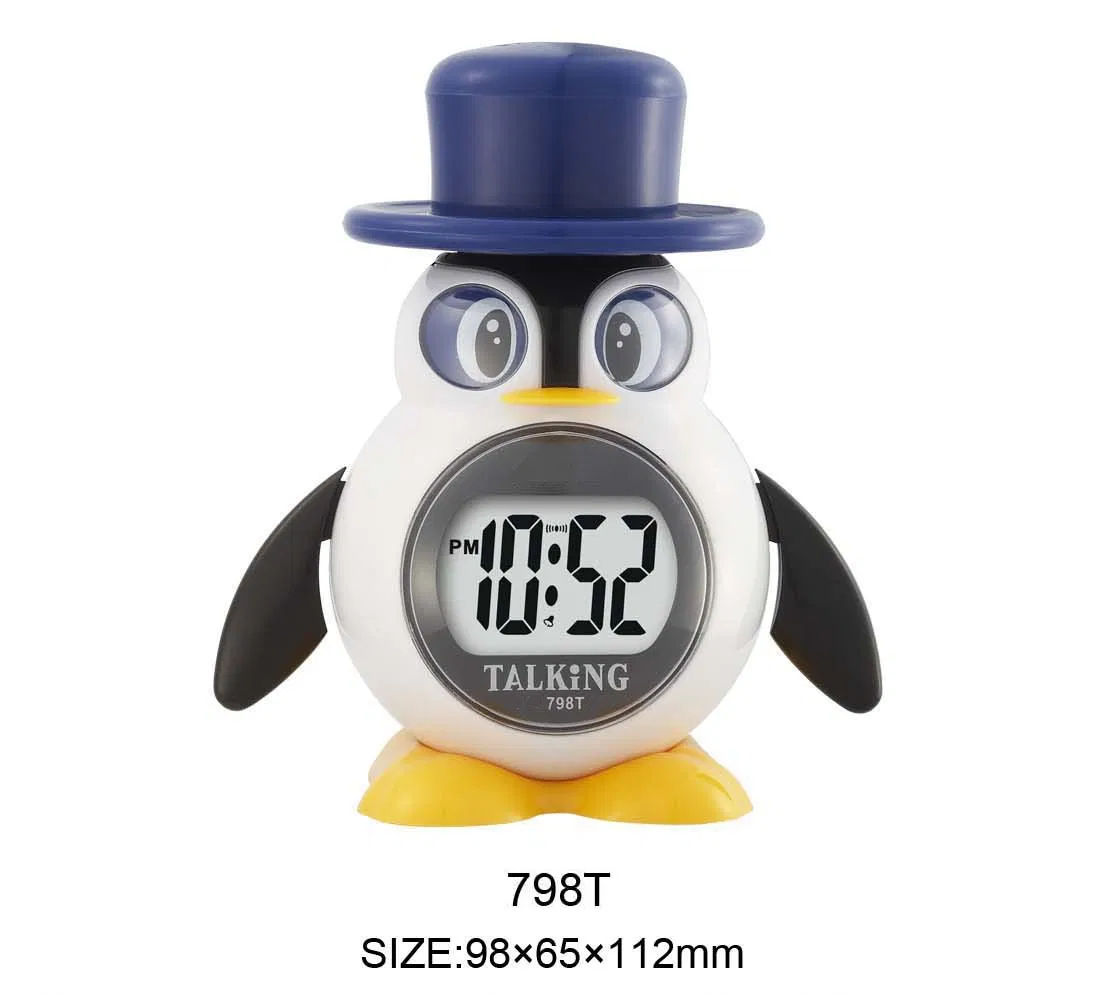 Cartoon Talking Clock for Kids